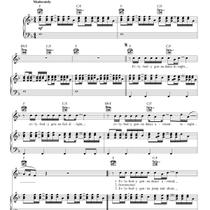 Paul McCartney Dance Tonight Musik Noten - Piano, Vocal & Guitar Chords - 74986-0