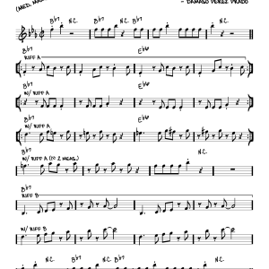 Perez Prado Mambo #5 Musik Noten - Real Book – Melody & Chords – C Instruments - 60800-0