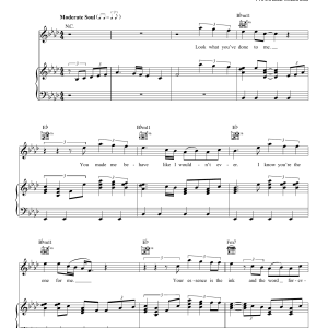 Pharrell Williams Crystal Clear Musik Noten - Piano, Vocal & Guitar Chords - 180298-0