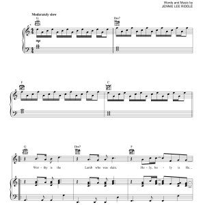 Phillips, Craig & Dean Revelation Song Musik Noten - Piano, Vocal & Guitar Chords - 73343-0