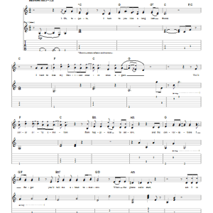 Phish Mexican Cousin Musik Noten - Guitar Tab - 25350-0