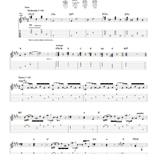 Phish Pebbles And Marbles Musik Noten - Guitar Tab - 25370-0