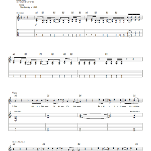 Pillar A Shame Musik Noten - Guitar Tab - 25452-0