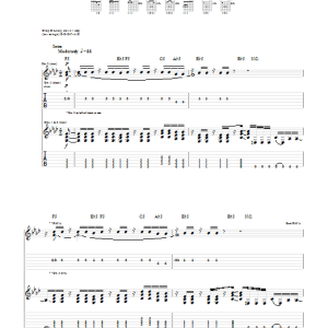 Pillar Bring Me Down Musik Noten - Guitar Tab - 29960-0