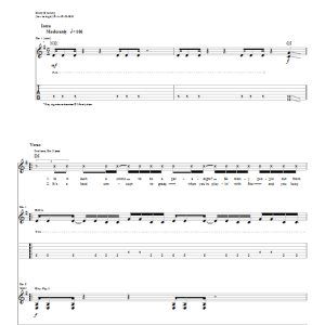 Pillar Epidemic Musik Noten - Guitar Tab - 25449-0