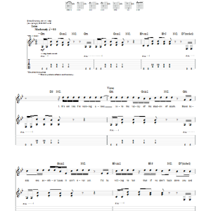 Pillar Frontline Musik Noten - Guitar Tab - 29965-0