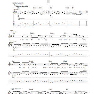 Pillar Hypnotized Musik Noten - Guitar Tab - 29959-0