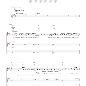 Pillar Let It Out Musik Noten - Guitar Tab - 29962-0