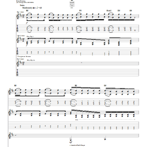 Pillar Light At My Feet Musik Noten - Guitar Tab - 25451-0