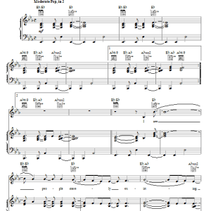 Point Of Grace One More Broken Heart Musik Noten - Piano, Vocal & Guitar Chords - 75022-0