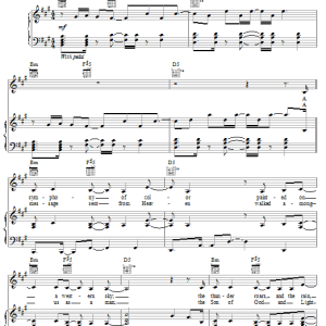 Rebecca St. James Expressions Of Your Love Musik Noten - Piano, Vocal & Guitar Chords - 24470-0