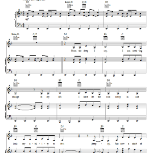 Rebecca St. James God Help Me Musik Noten - Piano, Vocal & Guitar Chords - 53779-0