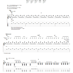 Relient K Bite My Tongue Musik Noten - Guitar Tab - 58928-0