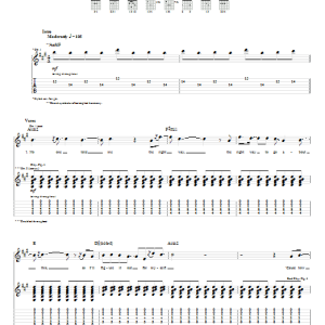 Relient K Give Until There's Nothing Left Musik Noten - Guitar Tab - 58926-0