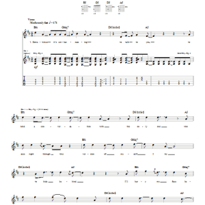 Relient K I Am Understood Musik Noten - Guitar Tab - 27103-0