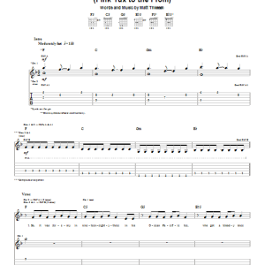 Relient K In Love With The 80's (Pink Tux To The Prom) Musik Noten - Guitar Tab - 27110-0