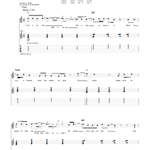 Relient K Let It All Out Musik Noten - Guitar Tab - 51277-0