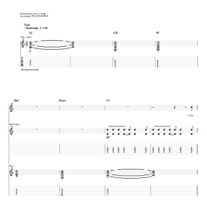 Relient K The Best Thing Musik Noten - Guitar Tab - 58931-0