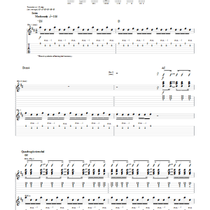 Relient K The One I'm Waiting For Musik Noten - Guitar Tab - 51251-0