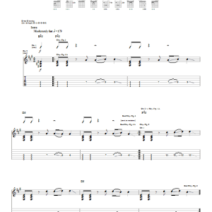 Relient K Trademark Musik Noten - Guitar Tab - 27107-0