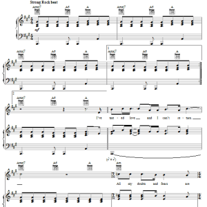 Robbie Seay Band Can't Go Back Musik Noten - Piano, Vocal & Guitar Chords - 62375-0