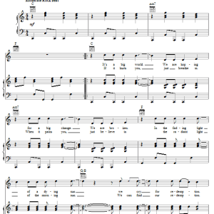Robbie Seay Band Love Wins Musik Noten - Piano, Vocal & Guitar Chords - 62380-0