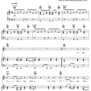 Robin Mark I Have Been Crucified With Christ Musik Noten - Piano, Vocal & Guitar Chords - 62409-0