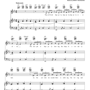 Rodgers & Barer Happily Ever After Musik Noten - Piano, Vocal & Guitar Chords - 180093-0
