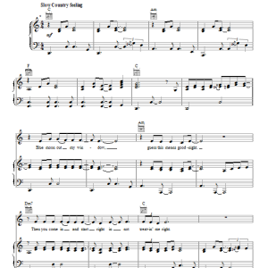 Rosanne Cash Blue Moon With Heartache Musik Noten - Piano, Vocal & Guitar Chords - 97179-0