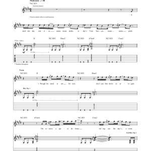 Rush Tom Sawyer Musik Noten - Piano, Vocal & Guitar Chords - 96481-0
