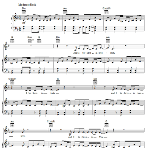 Sarah Kelly With You Musik Noten - Piano, Vocal & Guitar Chords - 28926-0