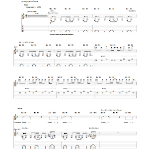 Sepultura Roots Bloody Roots Musik Noten - Guitar Tab - 94739-0