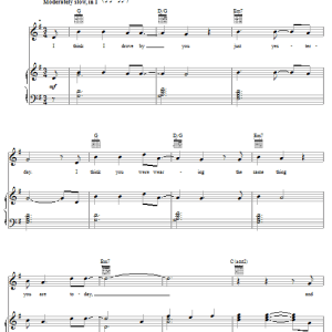 Seven Day Jesus Everybody Needs Love Musik Noten - Piano, Vocal & Guitar Chords - 53624-0