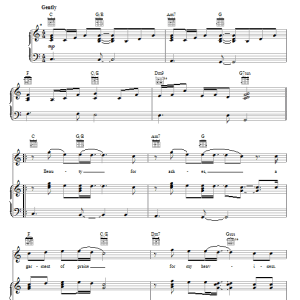 Shane & Shane Beauty For Ashes Musik Noten - Piano, Vocal & Guitar Chords - 31005-0