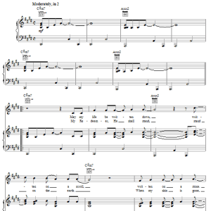 Shane & Shane Job 19 Musik Noten - Piano, Vocal & Guitar Chords - 31016-0