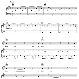 Shawn McDonald Hallelujah Musik Noten - Piano, Vocal & Guitar Chords - 63600-0