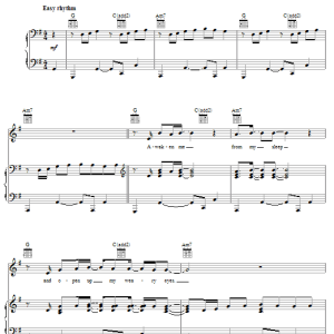 Shawn McDonald Wash Me Clean Musik Noten - Piano, Vocal & Guitar Chords - 63591-0