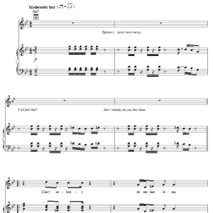 Smokie Norful Can't Nobody Musik Noten - Piano, Vocal & Guitar Chords - 31092-0