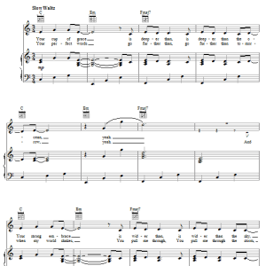 Something Like Silas Spirit Waltz Musik Noten - Piano, Vocal & Guitar Chords - 50492-0