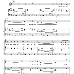 Sonny Bono The Beat Goes On Musik Noten - Piano, Vocal & Guitar Chords - 94365-0