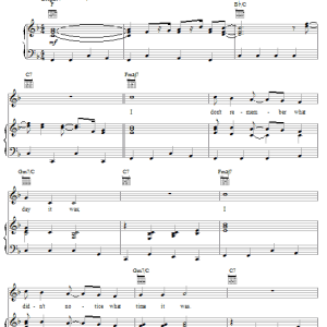 Spiral Starecase More Today Than Yesterday Musik Noten - Piano, Vocal & Guitar Chords - 16713-0