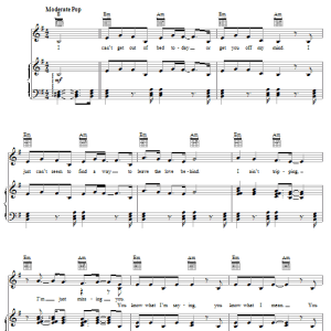 Stacie Orrico Stuck Musik Noten - Piano, Vocal & Guitar Chords - 23451-0