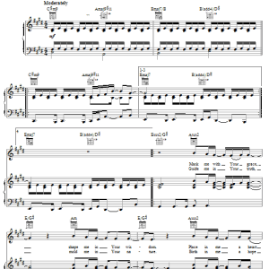 Starfield Love Break Me Musik Noten - Piano, Vocal & Guitar Chords - 30716-0