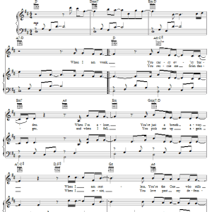 Steve Green In You Alone Musik Noten - Piano, Vocal & Guitar Chords - 51663-0