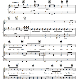 Steve Green Let Us Praise The Almighty Musik Noten - Piano, Vocal & Guitar Chords - 54926-0