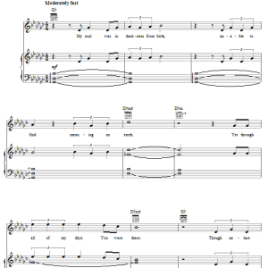 Steve Green You're My God Musik Noten - Piano, Vocal & Guitar Chords - 51661-0