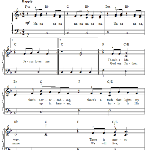 Steve Merkel Hey Jesus Loves Me Musik Noten - Easy Piano - 62659-0