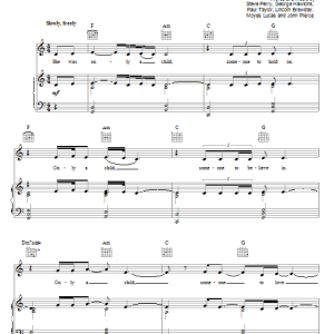 Steve Perry You Better Wait Musik Noten - Piano, Vocal & Guitar Chords - 56919-0