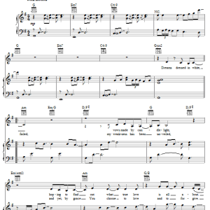 Steven Curtis Chapman God Causes All Things To Grow Musik Noten - Piano, Vocal & Guitar Chords - 52699-0