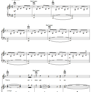 Stevie Nicks Beauty And The Beast Musik Noten - Piano, Vocal & Guitar Chords - 59086-0